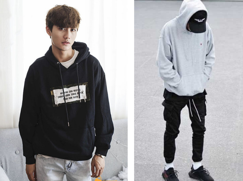 Hướng dẫn cách chọn áo hoodie nam đẹp chuẩn vóc dáng